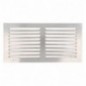 AMIG 20189  
 Rejilla ventilación 3  
 150 x 300 mm  
 Aluminio  
 Plata