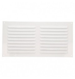 AMIG 20194  
 Rejilla ventilación 3  
 150 x 300 mm  
 Aluminio  
 Blanco