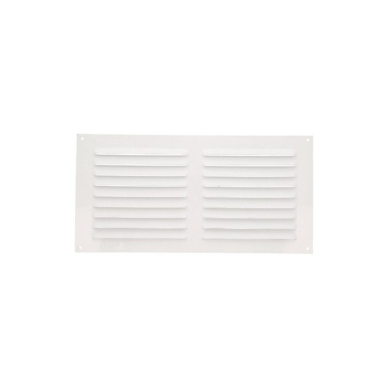 AMIG 20194  
 Rejilla ventilación 3  
 150 x 300 mm  
 Aluminio  
 Blanco