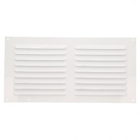 AMIG 20194  
 Rejilla ventilación 3  
 150 x 300 mm  
 Aluminio  
 Blanco