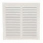 AMIG 20196  
 Rejilla ventilación 3  
 200 x 200 mm  
 Aluminio  
 Blanco