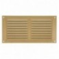 AMIG 20197  
 Rejilla ventilación 3  
 100 x 200 mm  
 Aluminio  
 Oro