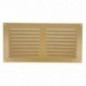 AMIG 20199  
 Rejilla ventilación 3  
 150 x 300 mm  
 Aluminio  
 Oro
