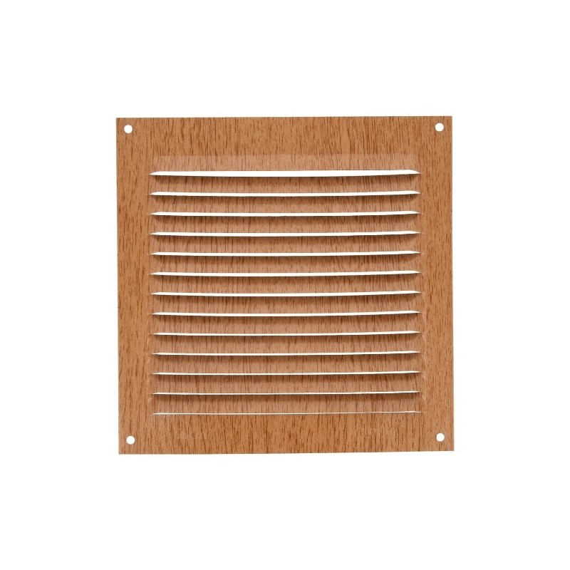 AMIG 20203  
 Rejilla ventilación 3  
 150 x 150 mm  
 Aluminio  
 Haya