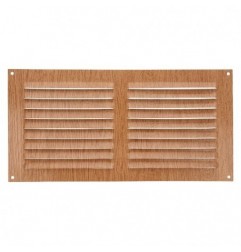 AMIG 20204  
 Rejilla ventilación 3  
 150 x 300 mm  
 Aluminio  
 Haya