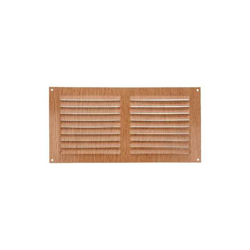 AMIG 20204  
 Rejilla ventilación 3  
 150 x 300 mm  
 Aluminio  
 Haya