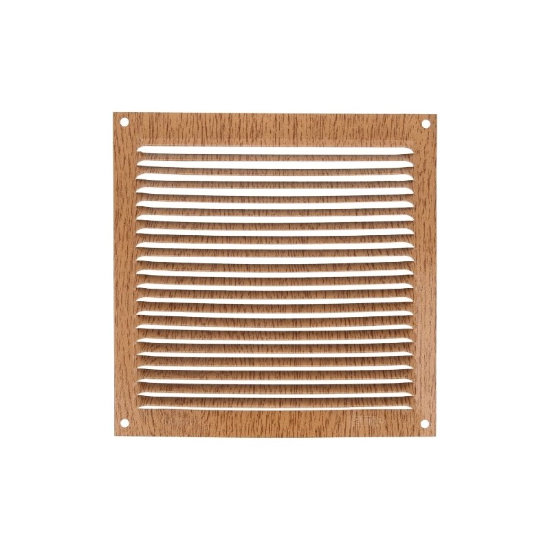 AMIG 20205  
 Rejilla ventilación 3  
 170 x 170 mm  
 Aluminio  
 Haya