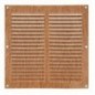 AMIG 20206  
 Rejilla ventilación 3  
 200 x 200 mm  
 Aluminio  
 Haya