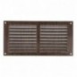 AMIG 20207  
 Rejilla ventilación 3  
 100 x 200 mm  
 Aluminio  
 Wengué