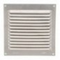 AMIG 20213  
 Rejilla ventilación con mosquitera 3  
 150 x 150 mm  
 Aluminio  
 Plata