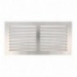 AMIG 20214  
 Rejilla ventilación con mosquitera 3  
 150 x 300 mm  
 Aluminio  
 Plata