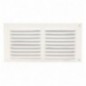 AMIG 20217  
 Rejilla ventilación con mosquitera 3  
 100 x 200 mm  
 Aluminio  
 Blanco
