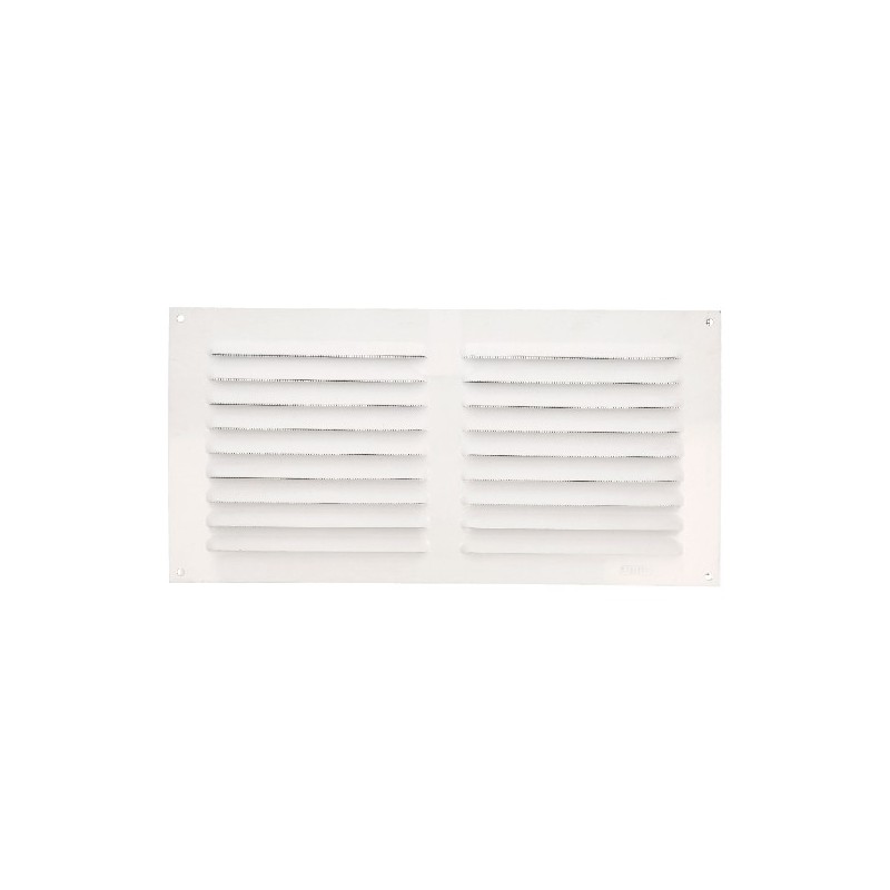 AMIG 20219  
 Rejilla ventilación con mosquitera 3  
 150 x 300 mm  
 Aluminio  
 Blanco