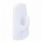 AMIG 20225  
 Colgador adhesivo 208  
 52 x 28 x 21 mm  
 Plástico  
 Blanco