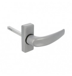 AMIG 20242  
 Manilla aluminio DELTA  
 121 x 72 mm  
 Aluminio  
 Plata
