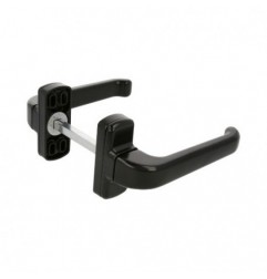 AMIG 20244  
 Manilla aluminio EPSILON  
 132 x 70 mm  
 Aluminio  
 Negro