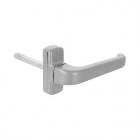 AMIG 20248  
 Manilla aluminio EPSILON  
 132 x 70 mm  
 Aluminio  
 Plata
