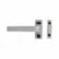 AMIG 20254  
 Manilla aluminio para ventana GAMMA  
 122 x 70 mm  
 Aluminio  
 Plata - Izquierda