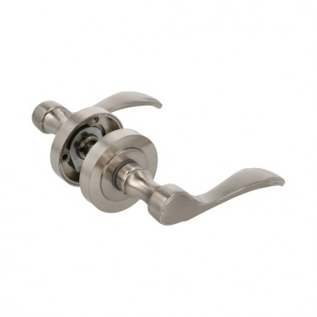 AMIG 20262  
 Manilla con roseta YALTA-RZ  
 Ø52 mm  
 Acero  
 Cromado mate