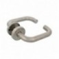 AMIG 20271  
 Manilla con roseta 3RX  
 Ø53 mm  
 Acero inoxidable  
 Mate