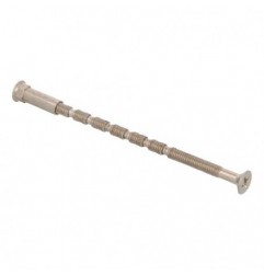 AMIG 20276  
 Tornillo pasante antirrobo MAN  
 M4 x 75 mm  
 Acero  
 Niquelado