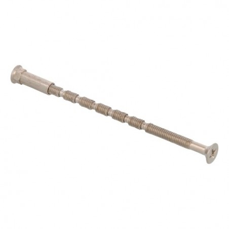 AMIG 20276  
 Tornillo pasante antirrobo MAN  
 M4 x 75 mm  
 Acero  
 Niquelado