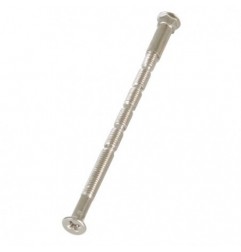 AMIG 20277  
 Tornillo pasante antirrobo MAN  
 M4 x 75 mm  
 Acero inoxidable 18/8  
 Mate