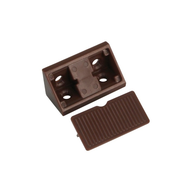 AMIG 20317  
 Tornillo ensamble 3  
 43 x 21 mm  
 Plástico  
 Marrón oscuro