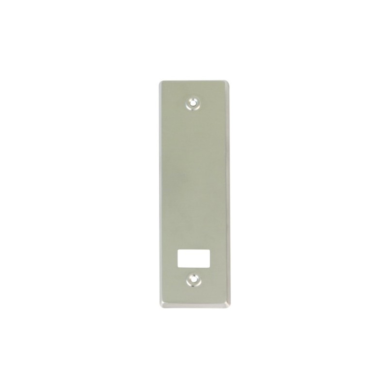 AMIG 20328  
 Embellecedor recogedor persiana  
 222 x 65 mm  
 Aluminio  
 Natural