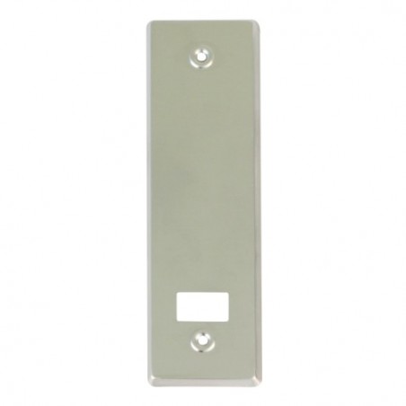 AMIG 20328  
 Embellecedor recogedor persiana  
 222 x 65 mm  
 Aluminio  
 Natural