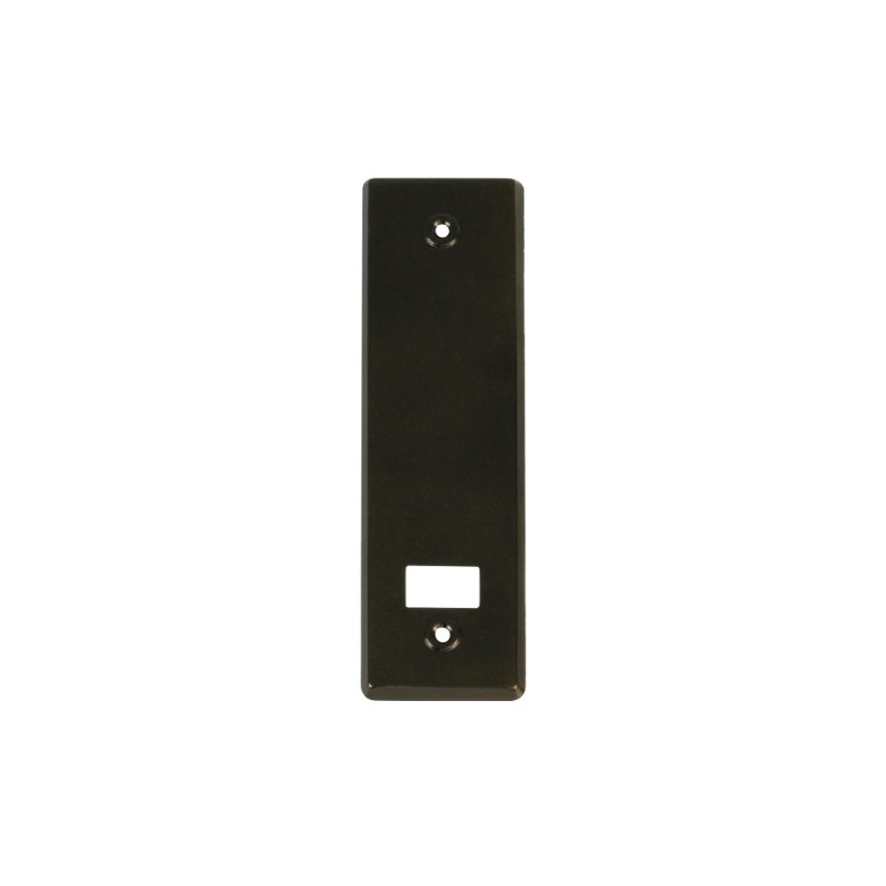 AMIG 20331  
 Embellecedor recogedor persiana  
 222 x 65 mm  
 Aluminio  
 Bronce
