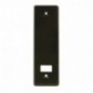 AMIG 20331  
 Embellecedor recogedor persiana  
 222 x 65 mm  
 Aluminio  
 Bronce
