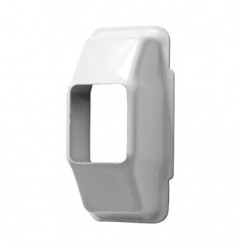 AMIG 20333  
 Carcasa guía cinta persiana  
 Aluminio  
 Natural