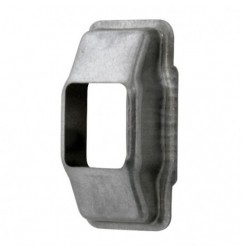 AMIG 20334  
 Carcasa guía cinta persiana  
 Aluminio  
 Blanco