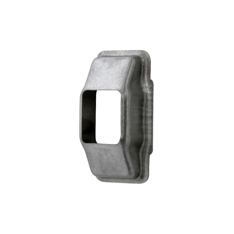 AMIG 20334  
 Carcasa guía cinta persiana  
 Aluminio  
 Blanco