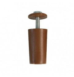 AMIG 20336  
 Tope persiana  
 40 mm  
 Polipropileno  
 Marrón