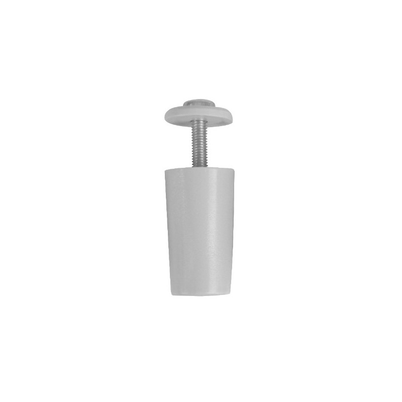AMIG 20345  
 Tope persiana  
 40 mm  
 Polipropileno  
 Gris