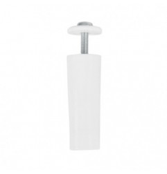 AMIG 20347  
 Tope persiana  
 60 mm  
 Polipropileno  
 Blanco