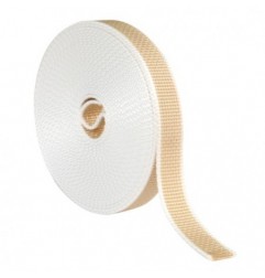 AMIG 20361  
 Cinta persiana  
 22 mm x 6 m  
 Beige/blanco