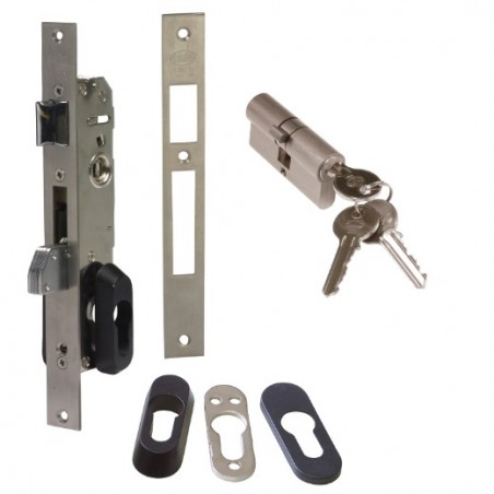 AMIG 20365  
 Cerradura 740  
 20 mm  
 Acero inoxidable 18/8  
 Mate