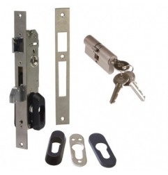 AMIG 20367  
 Cerradura 740  
 30 mm  
 Acero inoxidable 18/8  
 Mate