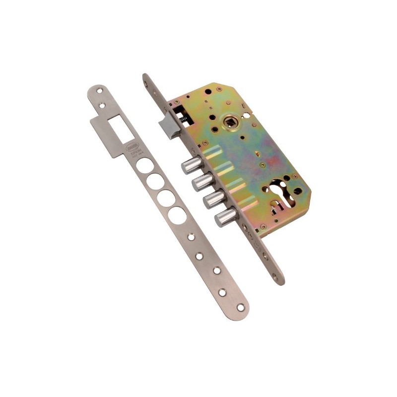 AMIG 20376  
 Cerradura 101 BASE  
 50/85  
 Acero inoxidable 18/8  
 Mate