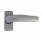 AMIG 20421  
 Manilla con placa DELTA  
 121 x 72 mm  
 Aluminio  
 Plata