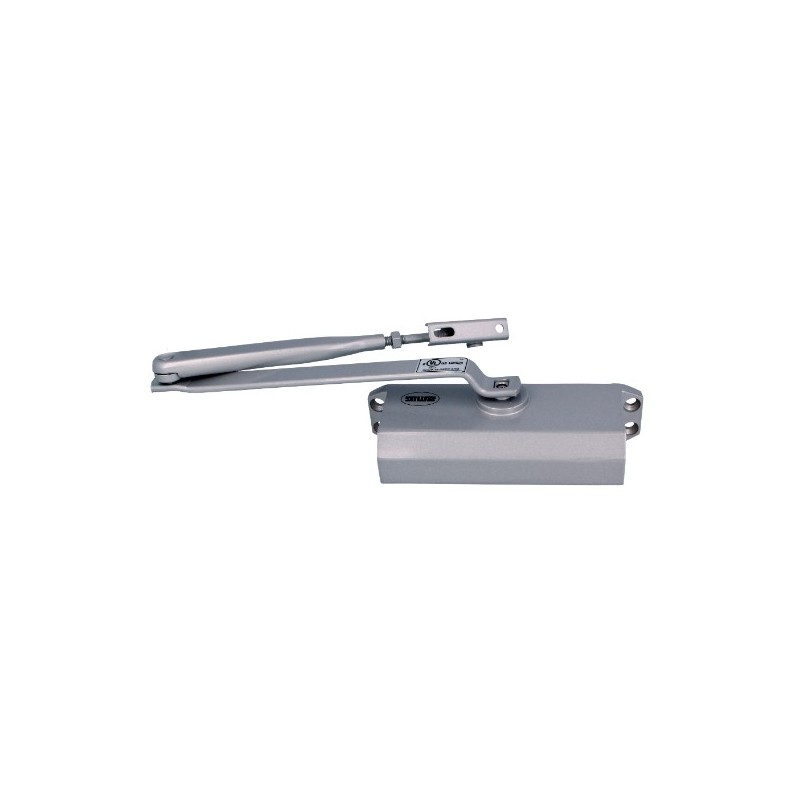 AMIG 20427  
 Cierrapuertas 777  
 Fuerza 2/3/4  
 Aluminio  
 Plata