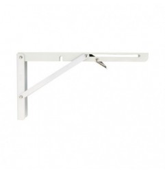 AMIG 20434  
 Palomilla abatible 800  
 200 x 110 mm  
 Acero  
 Blanco