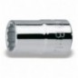 920B 9 Vaso de 1/2&quot, poligonal, cromado