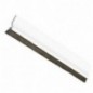 AMIG 2051  
 Burlete 2  
 820 mm  
 Aluminio  
 Blanco