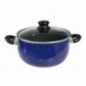 VELTA HOME 20518  
 Cacerola  
 Ø24 cm  
 Acero  
 Azul