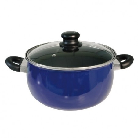 VELTA HOME 20519  
 Cacerola  
 Ø28 cm  
 Acero  
 Azul