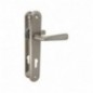 AMIG 20609  
 Manilla con placa 252PB85  
 250 x 40 mm  
 Latón  
 Cromado mate